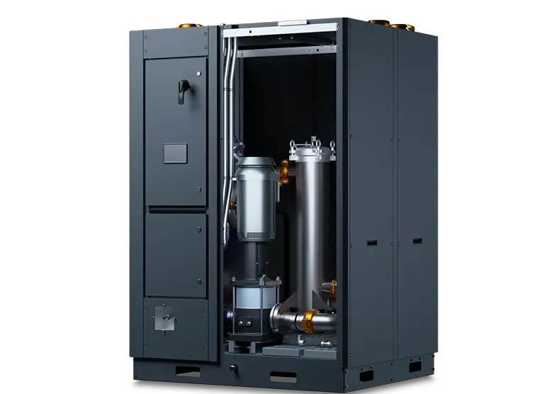 Munters LCX (liquid-to-liquid) coolant distribution unit -opened
