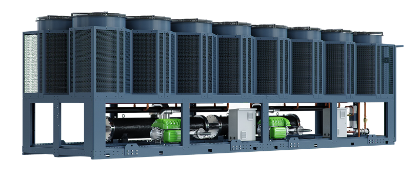 Circlemiser air-cooled chiller for data center