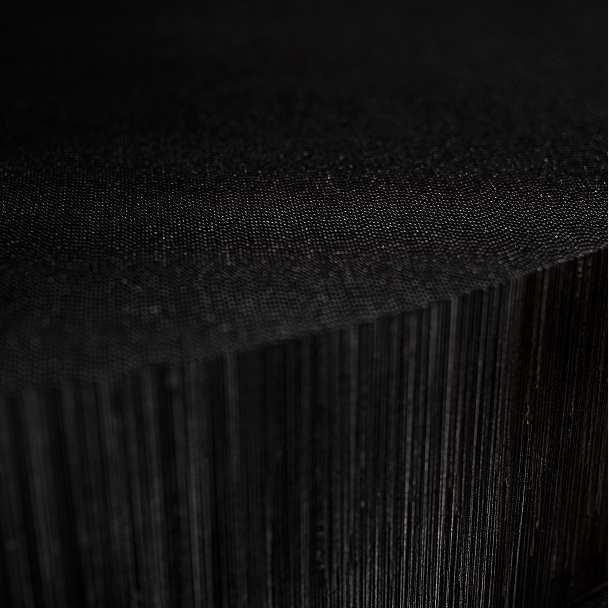 Black image with texture.