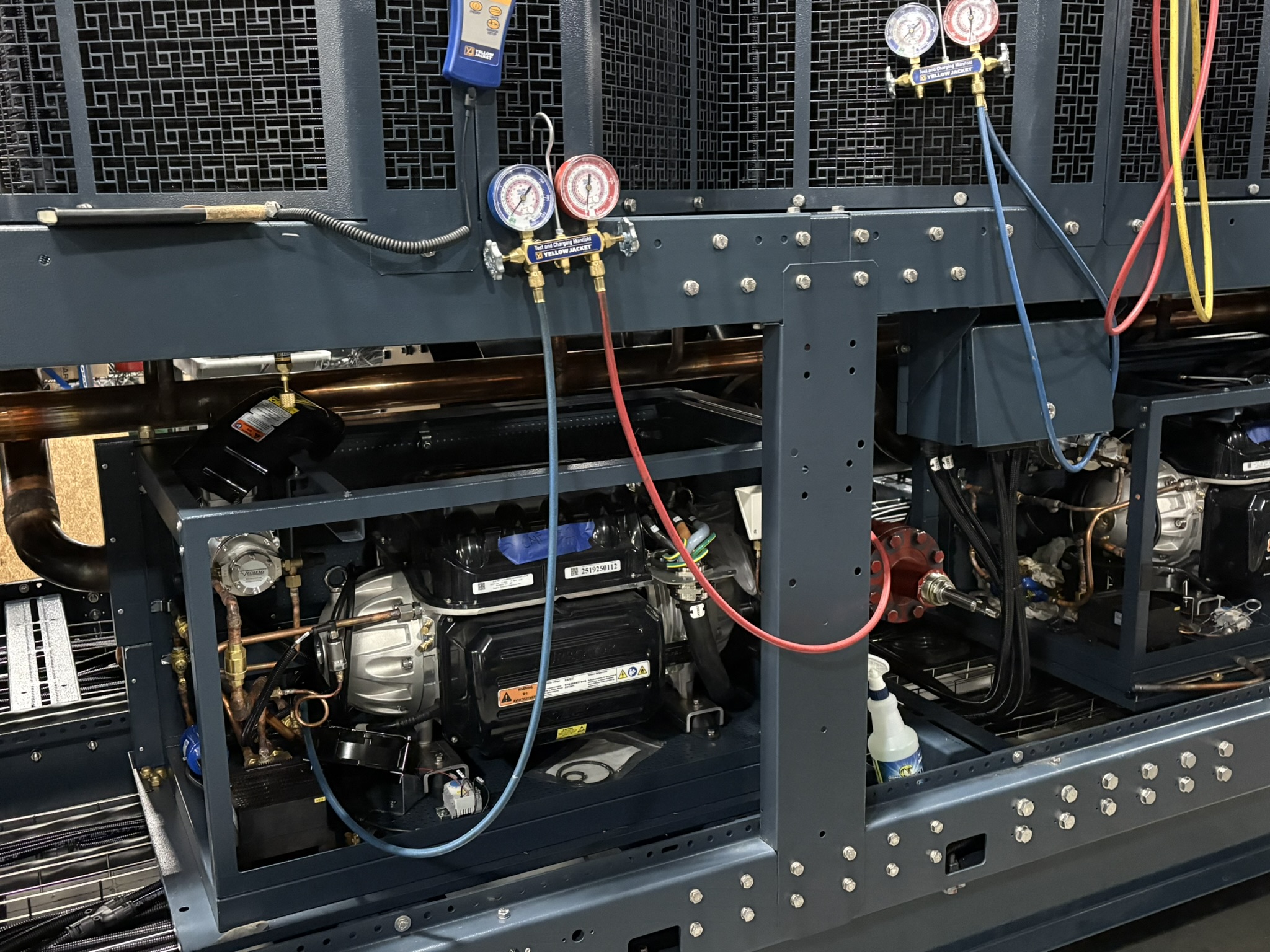 Magnetic-bearing compressor